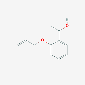 molecular formula C11H14O2 B3204737 1-(2-(Allyloxy)phenyl)ethanol CAS No. 104037-26-5