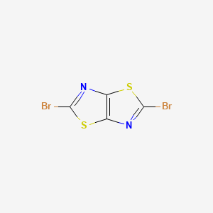 molecular formula C4Br2N2S2 B3204745 2,5-Dibromothiazolo[5,4-d]thiazole CAS No. 1040390-19-9