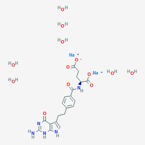 molecular formula C20H33N5Na2O13 B032048 培美曲塞 CAS No. 357166-29-1