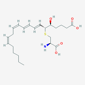 molecular formula C23H37NO5S B032049 白三烯 E4 CAS No. 75715-89-8