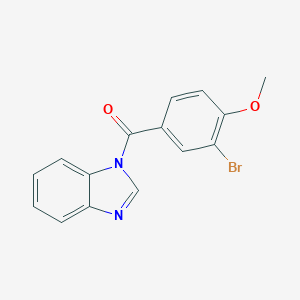 1-(3-bromo-4-methoxybenzoyl)-1H-benzimidazole