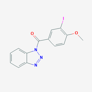 1-(3-iodo-4-methoxybenzoyl)-1H-1,2,3-benzotriazole