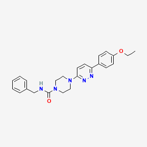 N-benzyl-4-[6-(4-ethoxyphenyl)pyridazin-3-yl]piperazine-1-carboxamide