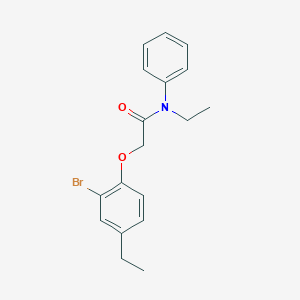 2-(2-bromo-4-ethylphenoxy)-N-ethyl-N-phenylacetamide