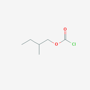 molecular formula C6H11ClO2 B032058 2-甲基丁基氯甲酸酯 CAS No. 20412-39-9