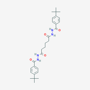 N'~1~,N'~6~-bis[(4-tert-butylphenyl)carbonyl]hexanedihydrazide