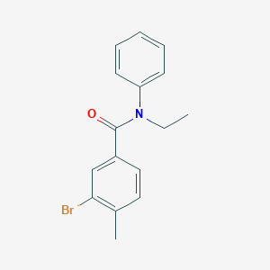 3-bromo-N-ethyl-4-methyl-N-phenylbenzamide