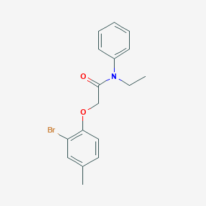 2-(2-bromo-4-methylphenoxy)-N-ethyl-N-phenylacetamide