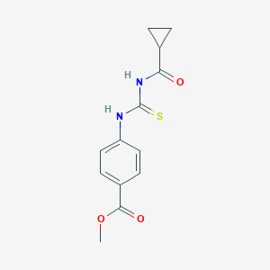 Methyl 4-{[(cyclopropylcarbonyl)carbamothioyl]amino}benzoate