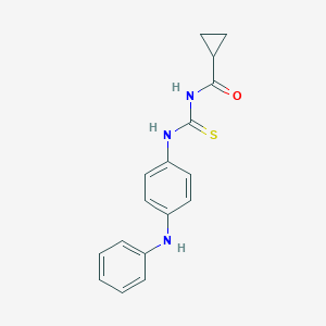 N-(4-anilinophenyl)-N'-(cyclopropylcarbonyl)thiourea