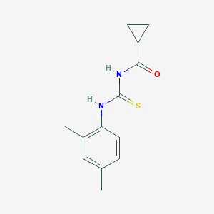 N-[(2,4-dimethylphenyl)carbamothioyl]cyclopropanecarboxamide