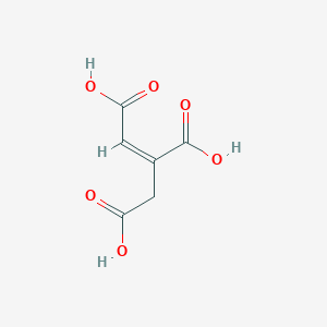molecular formula C6H6O6 B032068 cis-Aconitic acid CAS No. 585-84-2