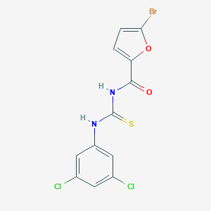 5-bromo-N-[(3,5-dichlorophenyl)carbamothioyl]furan-2-carboxamide