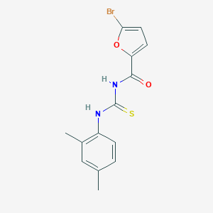 molecular formula C14H13BrN2O2S B320698 5-bromo-N-[(2,4-dimethylphenyl)carbamothioyl]furan-2-carboxamide 