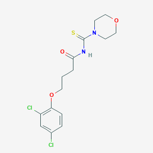 4-(2,4-dichlorophenoxy)-N-(morpholine-4-carbothioyl)butanamide