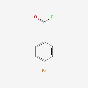 2-(4-Bromophenyl)-2-methylpropanoyl chloride