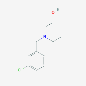 molecular formula C11H16ClNO B3207362 2-[(3-Chloro-benzyl)-ethyl-amino]-ethanol CAS No. 104095-95-6