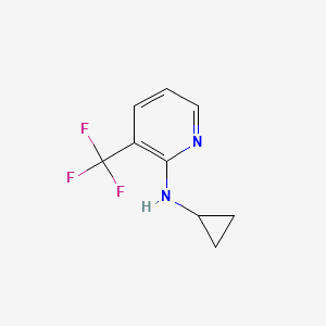 N-cyclopropyl-3-(trifluoromethyl)pyridin-2-amine