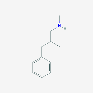 Methyl(2-methyl-3-phenylpropyl)amine