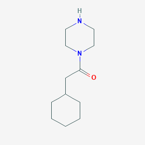 2-Cyclohexyl-1-(piperazin-1-yl)ethanone