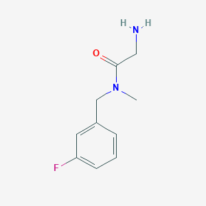 2-Amino-N-(3-fluoro-benzyl)-N-methyl-acetamide