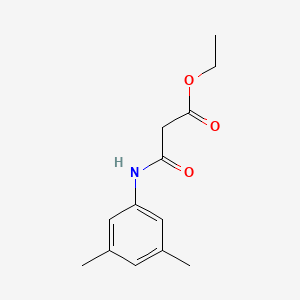 Ethyl 2-[(3,5-dimethylphenyl)carbamoyl]acetate