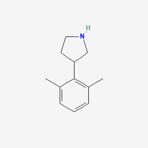 3-(2,6-Dimethylphenyl)pyrrolidine