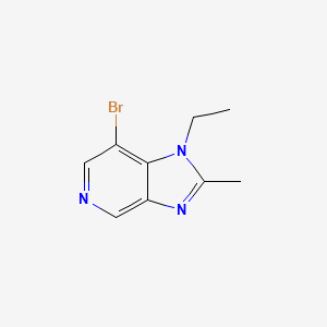 7-bromo-1-ethyl-2-methyl-1H-imidazo[4,5-c]pyridine