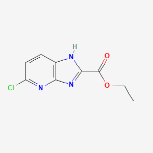 Ethyl 5-chloro-3H-imidazo[4,5-b]pyridine-2-carboxylate