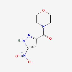 Morpholino(3-nitro-1H-pyrazol-5-yl)methanone