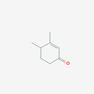 molecular formula C8H12O B3207668 2-环己烯-1-酮，3,4-二甲基- CAS No. 10463-42-0