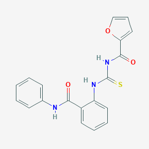 2-{[(2-furoylamino)carbothioyl]amino}-N-phenylbenzamide