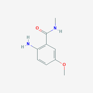 molecular formula C9H12N2O2 B3207715 2-氨基-5-甲氧基-N-甲基苯甲酰胺 CAS No. 104775-68-0