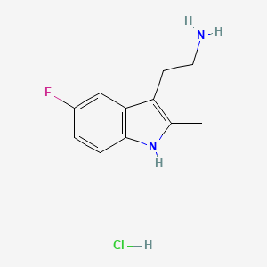 2-(5-Fluoro-2-methyl-1H-indol-3-yl)-ethylamine hydrochloride