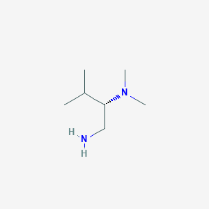 (2S)-N~2~,N~2~,3-trimethyl-1,2-butanediamine