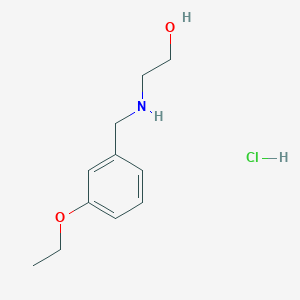 2-[(3-Ethoxybenzyl)amino]ethanol hydrochloride