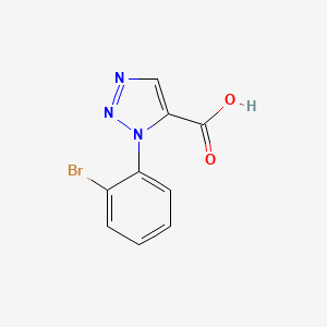 1-(2-bromophenyl)-1H-1,2,3-triazole-5-carboxylic acid