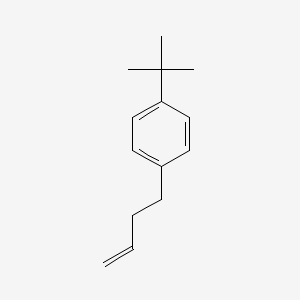 molecular formula C14H20 B3207818 4-(4-叔丁基苯基)-1-丁烯 CAS No. 1049130-91-7