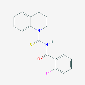 N-(3,4-dihydro-1(2H)-quinolinylcarbothioyl)-2-iodobenzamide