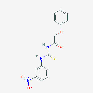 N-[(3-nitrophenyl)carbamothioyl]-2-phenoxyacetamide