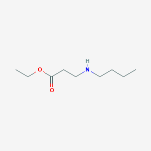 molecular formula C9H19NO2 B3208205 Ethyl 3-(butylamino)propanoate CAS No. 10494-81-2