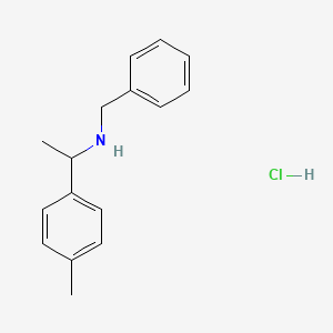 Benzyl-(1-p-tolylethyl)amine hydrochloride