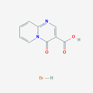 4-oxo-4H-pyrido[1,2-a]pyrimidine-3-carboxylic acid hydrobromide