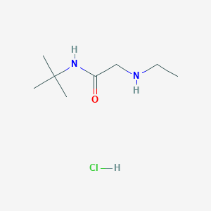 N-(tert-butyl)-2-(ethylamino)acetamide hydrochloride