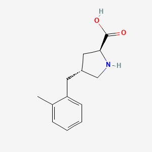 (2S,4R)-4-(2-Methylbenzyl)pyrrolidine-2-carboxylic acid