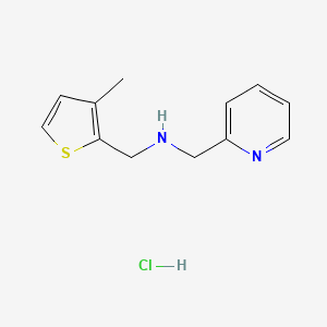 [(3-Methyl-2-thienyl)methyl](2-pyridinylmethyl)amine hydrochloride