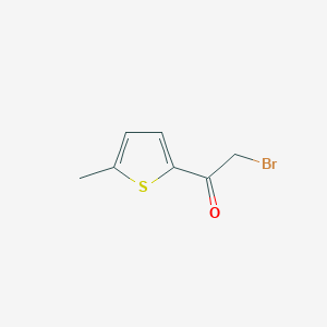 molecular formula C7H7BrOS B3208782 2-Bromo-1-(5-methylthiophen-2-yl)ethanone CAS No. 10531-42-7