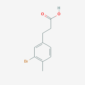 3-(3-Bromo-4-methylphenyl)propanoic acid