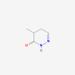 molecular formula C5H8N2O B3208911 4-甲基-4,5-二氢哒嗪-3(2H)-酮 CAS No. 105537-87-9