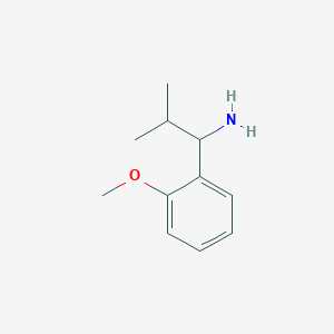 molecular formula C11H17NO B3208941 alpha-Isopropyl-o-methoxybenzylamine CAS No. 105598-03-6